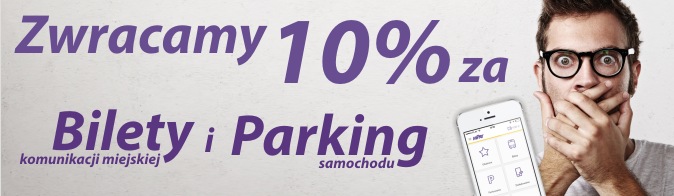 Zwrot 10% za bilety Autobusowe i Parkingi w mPay